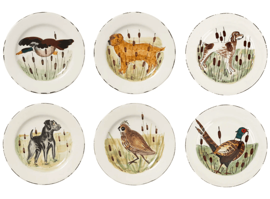Vietri- Wildlife Salad Plate- Standing Duck - Findlay Rowe Designs