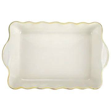 Vietri - Italian Bakers Large Rectangular Baker – Aqua - Findlay Rowe Designs