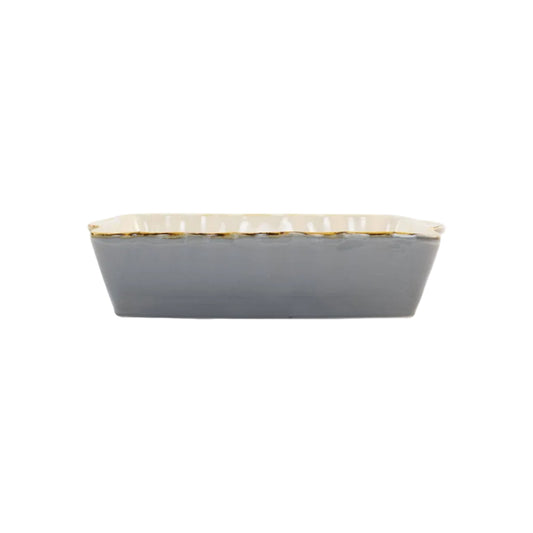 Vietri - Italian Bakers Rectangular - Large - Gray - Findlay Rowe Designs