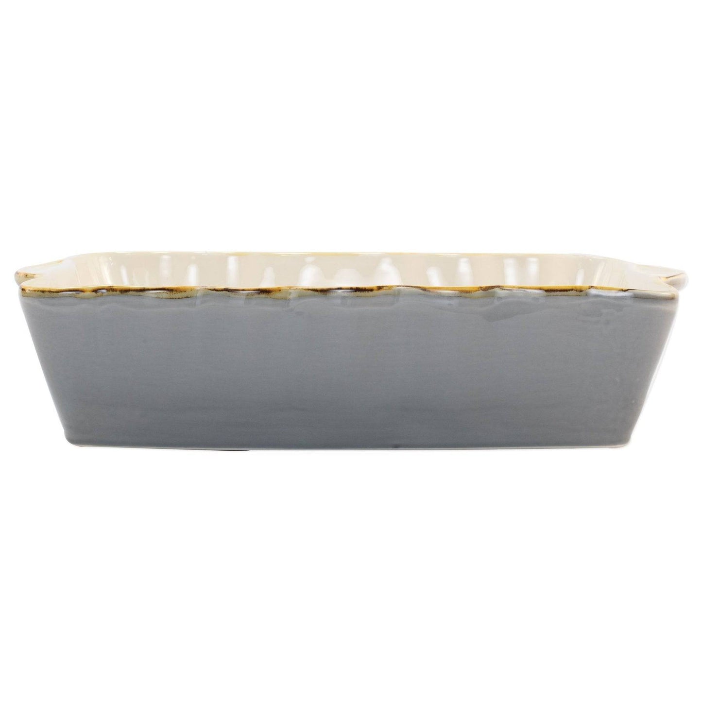 Vietri - Italian Bakers Rectangular - Large - Gray - Findlay Rowe Designs