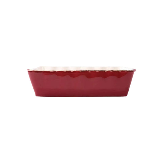 Vietri - Italian Bakers Rectangular - Large - Red - Findlay Rowe Designs