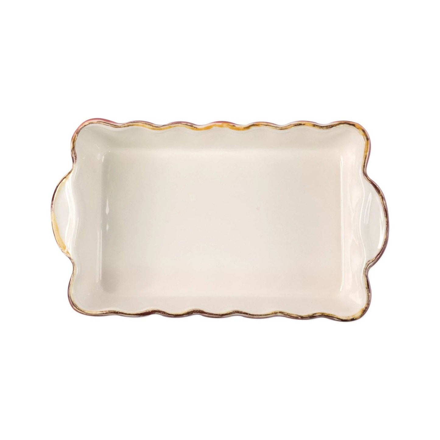 Vietri - Italian Bakers Rectangular - Small - Red - Findlay Rowe Designs