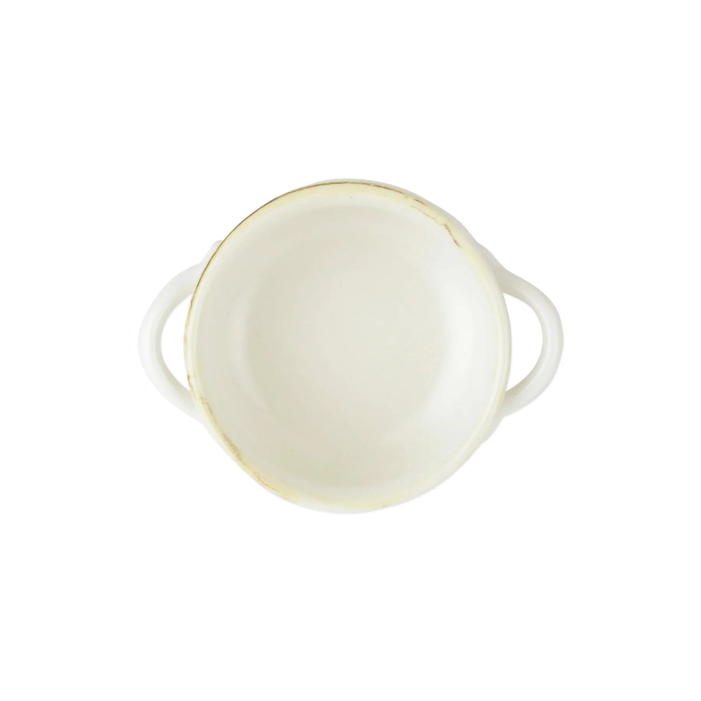 ITALIAN SMALL CAPPUCCINO SMALL HANDLED ROUND BAKER - Findlay Rowe Designs