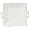 Vietri - INCANTO STONE STRIPE SQUARE HANDLED PLATTER - Findlay Rowe Designs