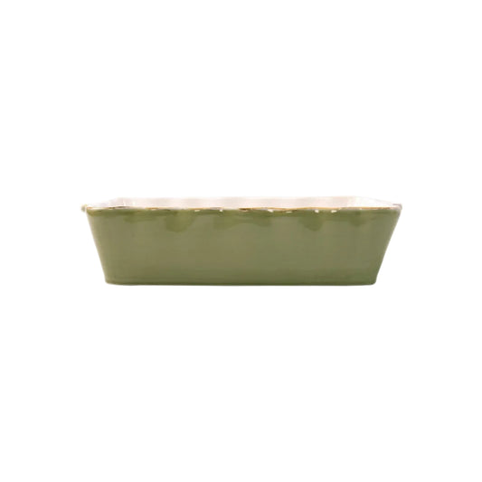 Vietri - Italian Bakers Rectangular - Large - Green - Findlay Rowe Designs