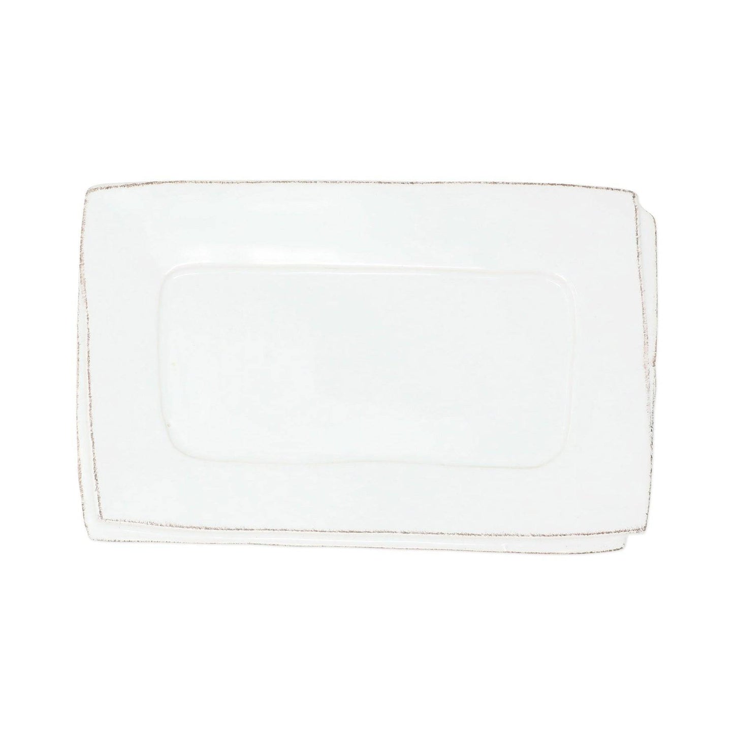 Vietri - Lastra rectangular tray - Small - White - Findlay Rowe Designs