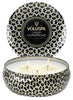 Voluspa - CRISP CHAMPAGNE 3 WICK TIN CANDLE - Findlay Rowe Designs