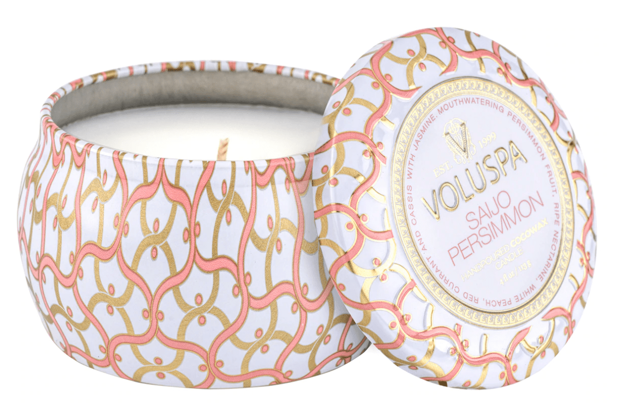 Voluspa - Saijo Persimmon Mini Tin - Findlay Rowe Designs