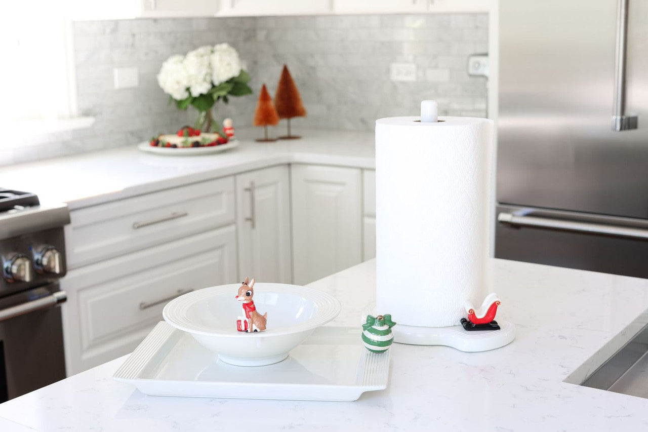 Nora Fleming - Base - Pinstripes Melamine Paper Towel Holder - MEL11 - Findlay Rowe Designs