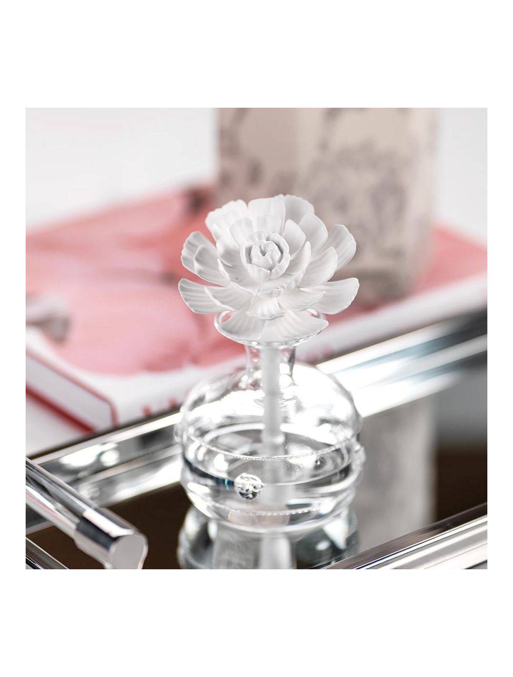 Zodax - Grand Casablanca Mini Porcelain Diffuser - Peony - Findlay Rowe Designs