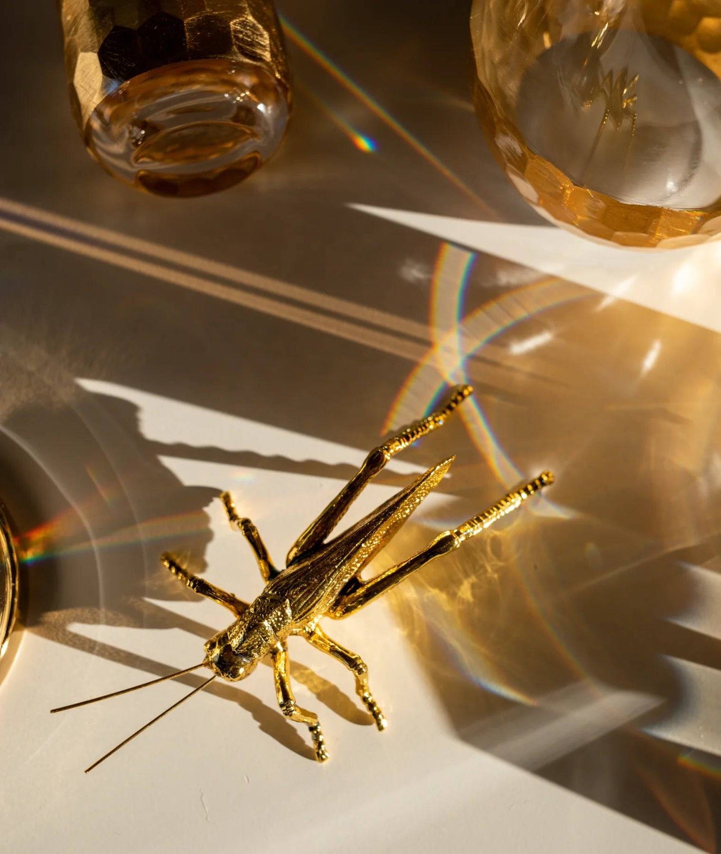 Zodax - Decorative Gold Grasshopper - Findlay Rowe Designs