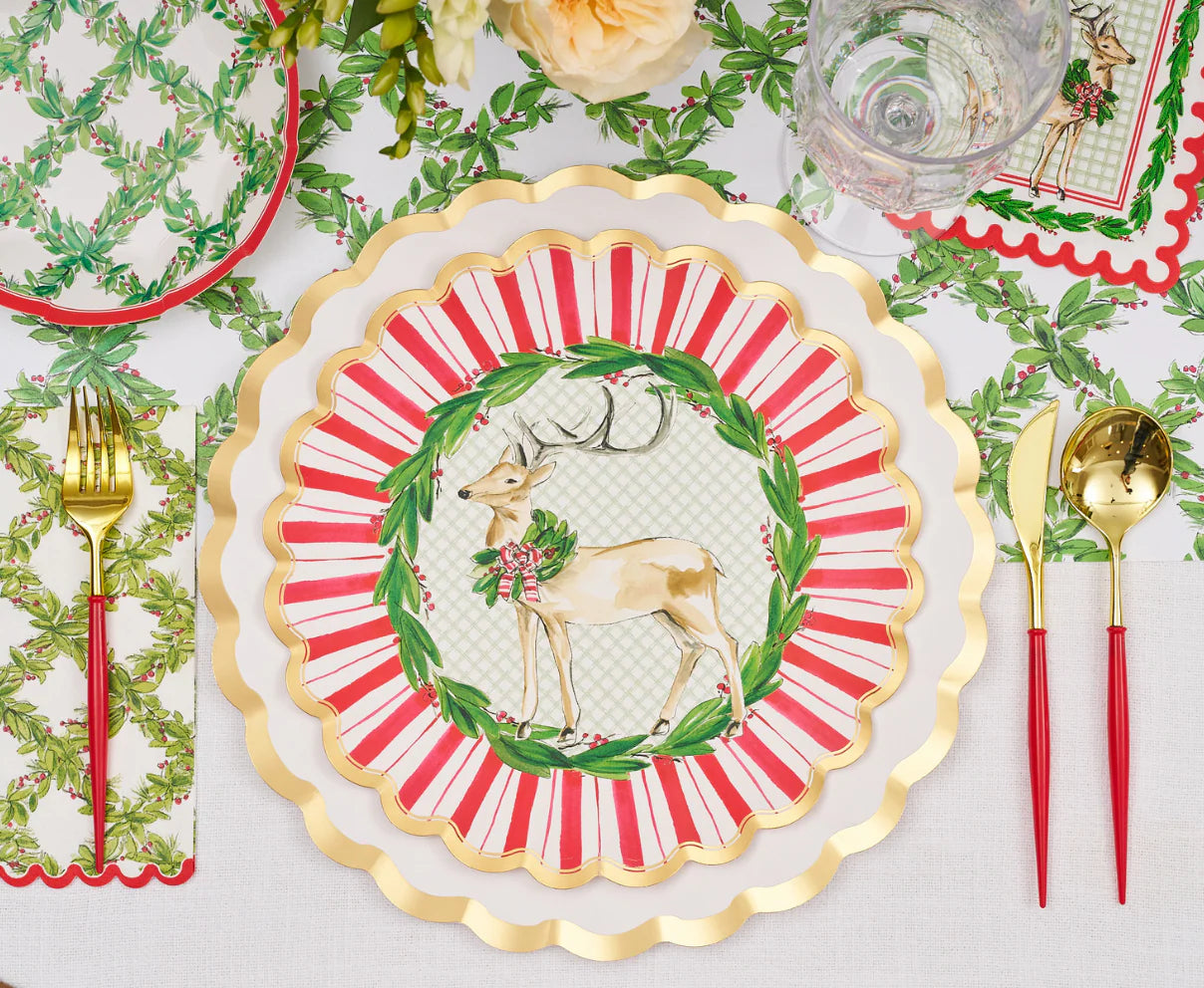 Sophistoplate - Dinner Plates - Holly Berry 8pk