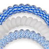 Teleties - Spiral Hair Ties - Kentucky Go Big Blue! - Small - Findlay Rowe Designs