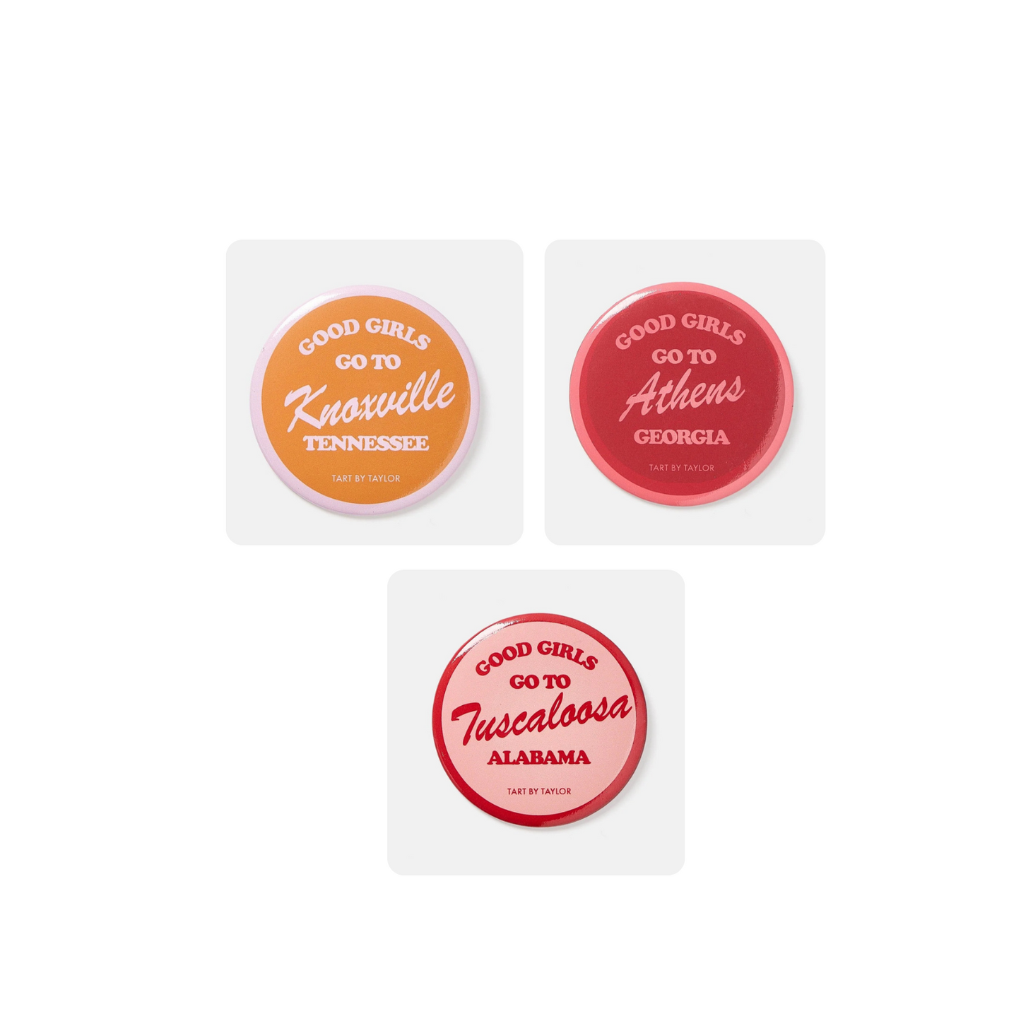 Tart by Taylor - Game Day Buttons - Collegiate