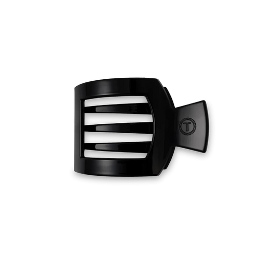 Teleties - Flat Square Clip - Small - Jet Black - Findlay Rowe Designs
