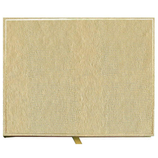 Caspari-PLATINUM LIZARD GUEST BOOK - Findlay Rowe Designs