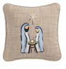 Mud Pie - Christmas Nativity Mini 8in Pillows