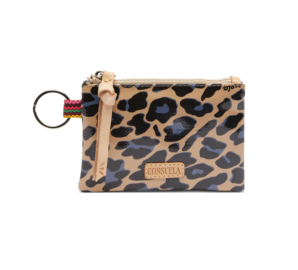 Consuela - Blue Jag Pouch - Findlay Rowe Designs