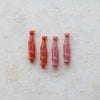 Candle - Taper - Pink Leopard Shaped Unscented - Set 2 - Findlay Rowe Designs