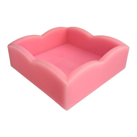 Laura Park - Cocktail Napkin Holder - Acrylic - Pink - Findlay Rowe Designs