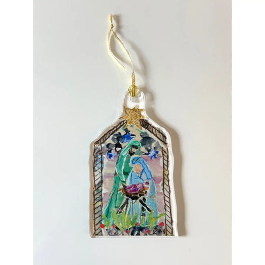 Lauren Dunn - Acrylic Ornament - Holy Family