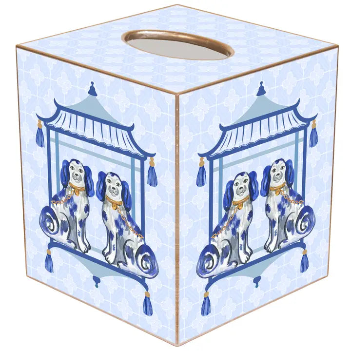 Marye-Kelley - Tissue Box Cover - Papier Mache