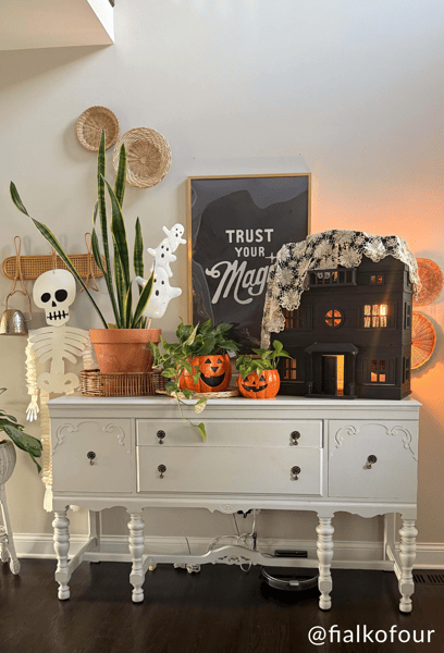 Mud Pie - Door Hanger Dangle Legs - Skeleton - Findlay Rowe Designs