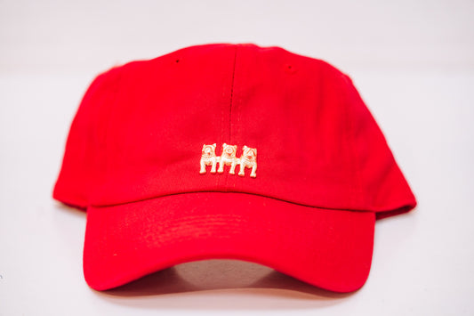 Lisi Lerch - Baseball Hat - Triple Bulldog - Red - Findlay Rowe Designs