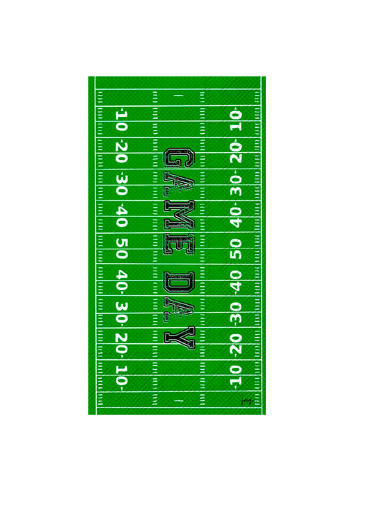 Guest Towel  Napkin - Game Day Field