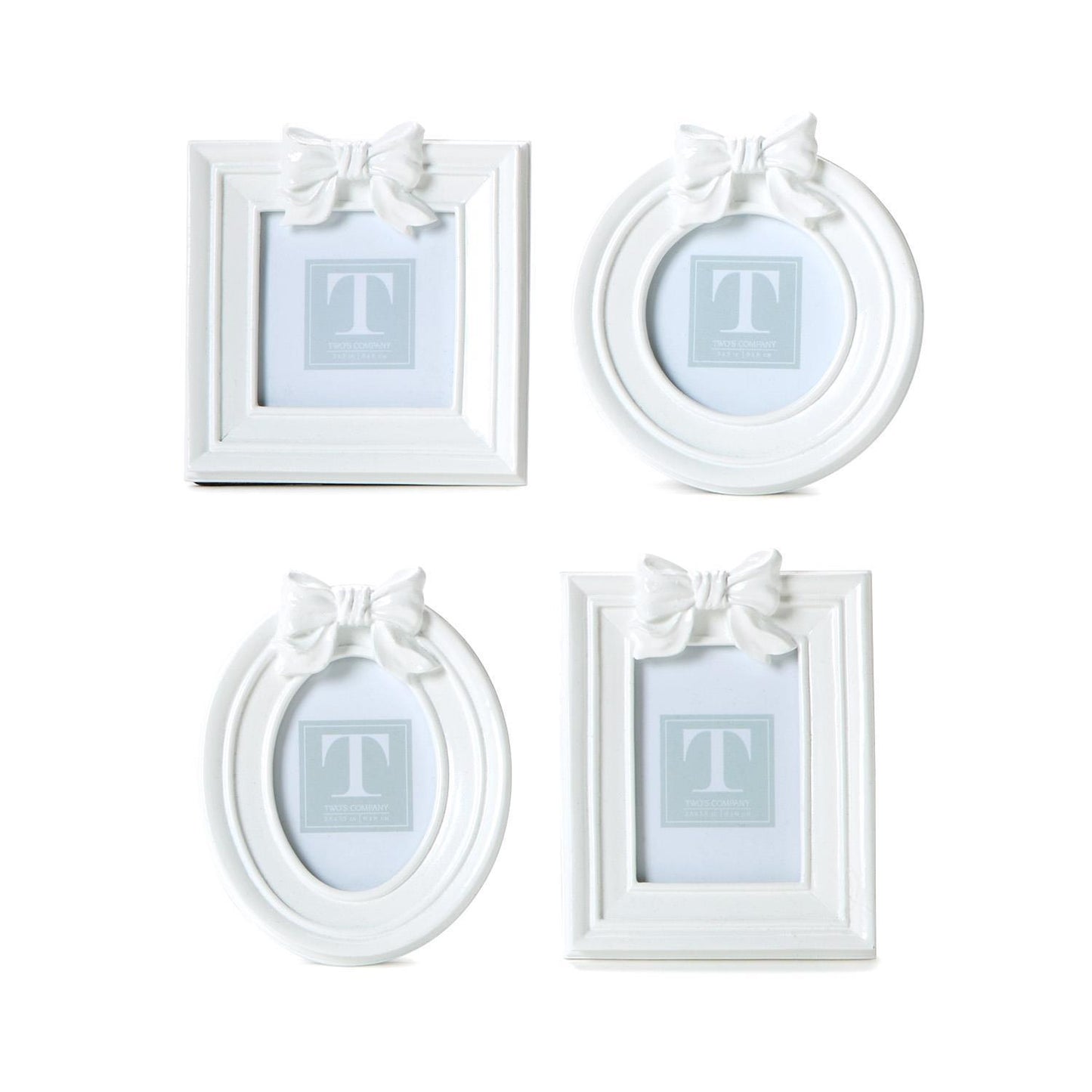 Frame - Mini 3x3 - White Bow - Findlay Rowe Designs