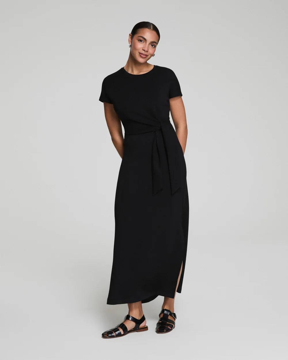 SPANX - AirEssentials Tie Waist Maxi - Very Black