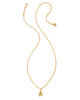 Kendra Scott - Necklace -  Crystal Gold Short Pendant -  Letter A - Findlay Rowe Designs