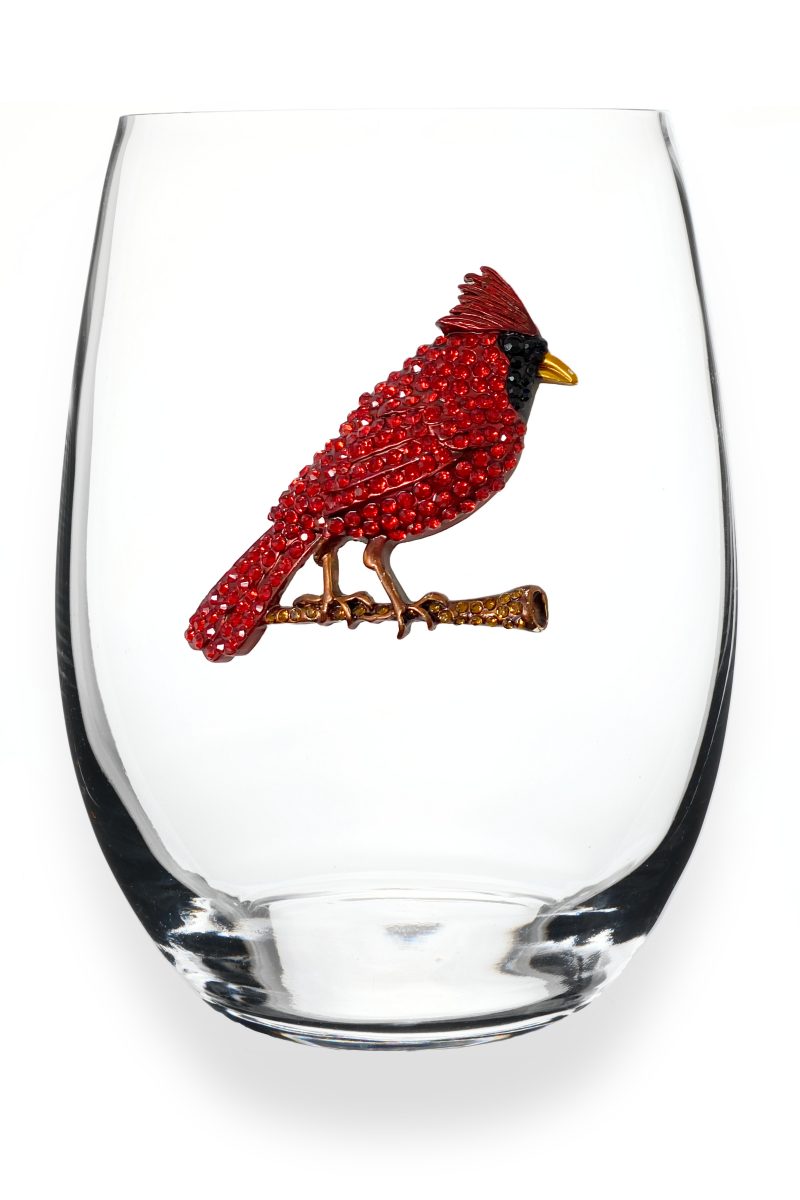 Queens Jewels - Stemless Wine - Jeweled Christmas - Findlay Rowe Designs