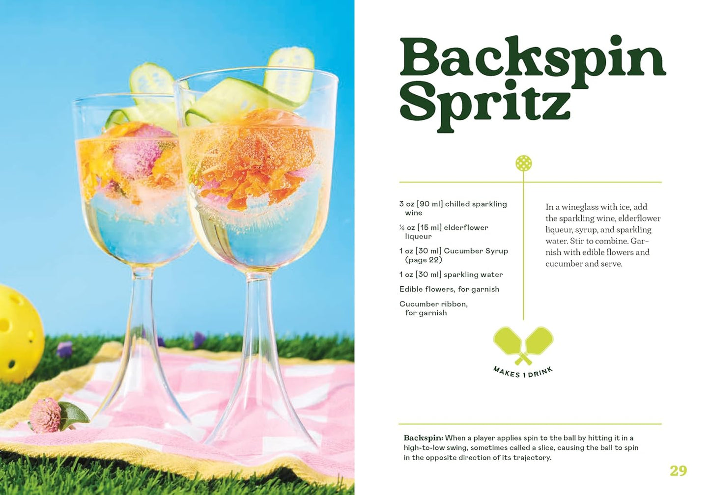 Dinks and Drinks: A Pickleball Cocktail Book - Findlay Rowe Designs