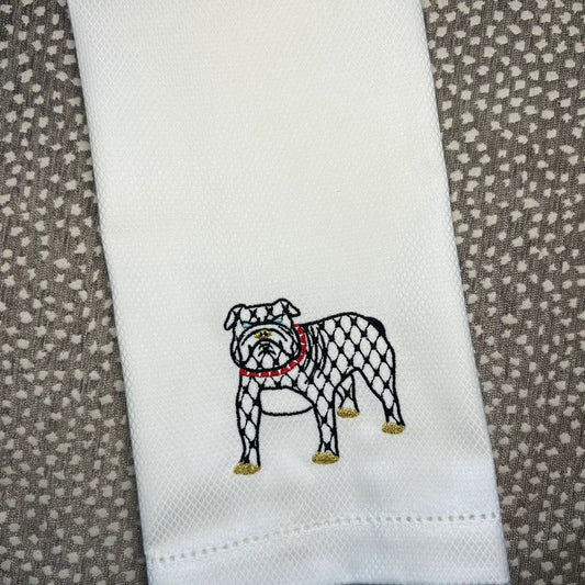 Oh Happy Day Shoppe - Towel - Bulldog 2 Huck