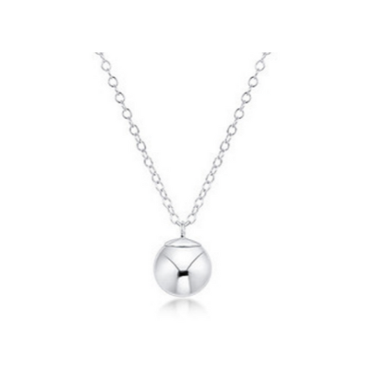 Enewton - 16in Necklace Sterling - Classic Sterling 8mm Charm - Findlay Rowe Designs
