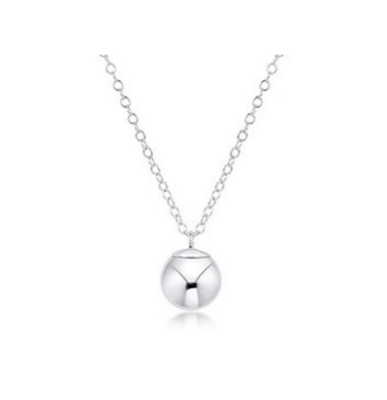 Enewton - 16in Necklace Sterling - Classic Sterling 8mm Charm - Findlay Rowe Designs