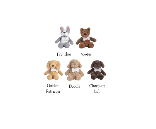 Mud Pie - Plush Mini Dog Breeds - Findlay Rowe Designs
