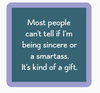 Drinks on Me Coaster - Smartass - Findlay Rowe Designs