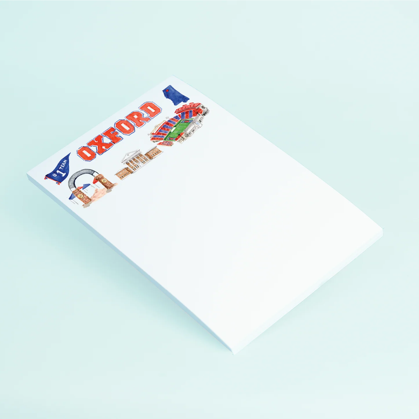Taylor Paladino - Notepad - Oxford Pattern