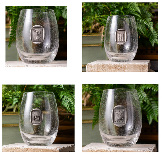 Southern Jubilee - Stemless Wine - Mahjong - Findlay Rowe Designs