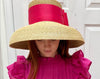 Lauren Hat - Hot Pink - Fluffy Bow - Findlay Rowe Designs