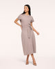 SPANX - AirEssentials Draped Tie-waist Maxi Dress - Taupe Heather - Findlay Rowe Designs