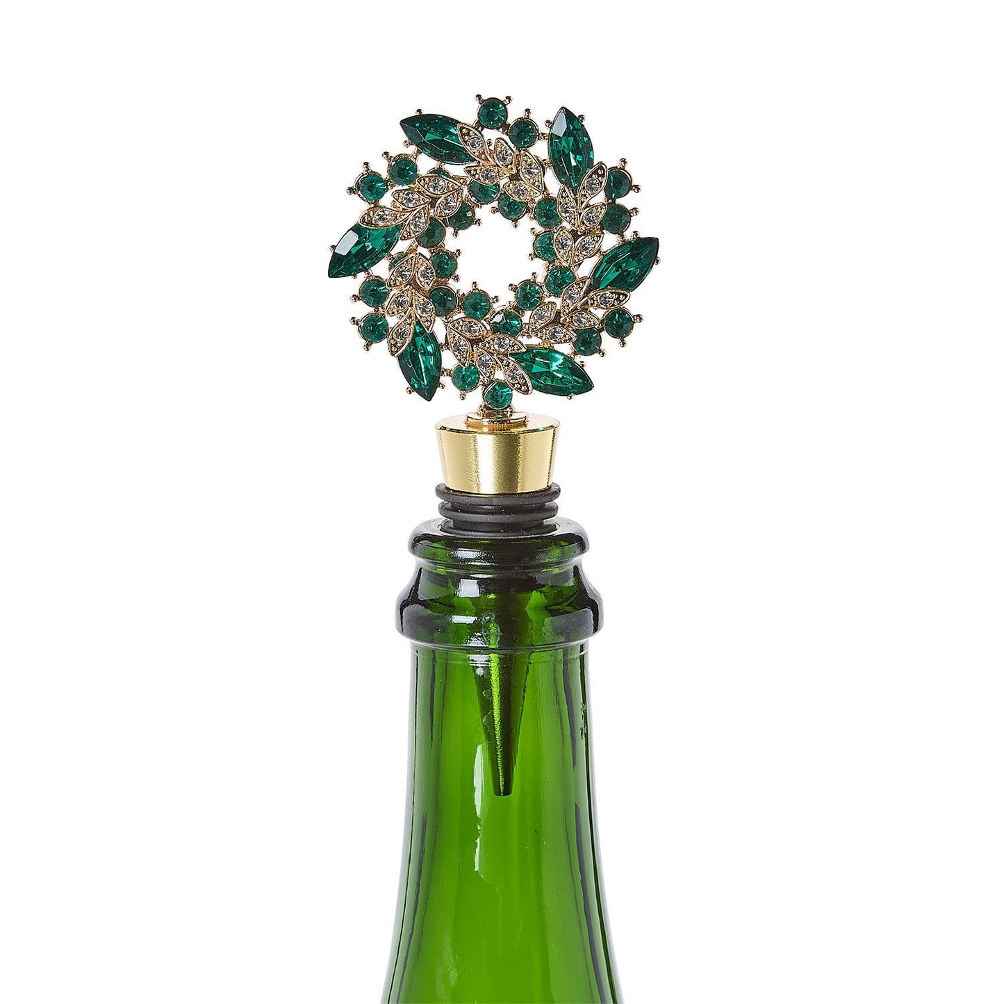 Bottle Stopper - Jeweled Wreath - Assorted - Findlay Rowe Designs