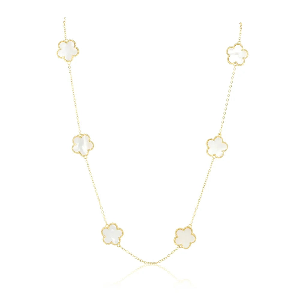 Sahira - Necklace - Adeline Clover - Mother of Pearl