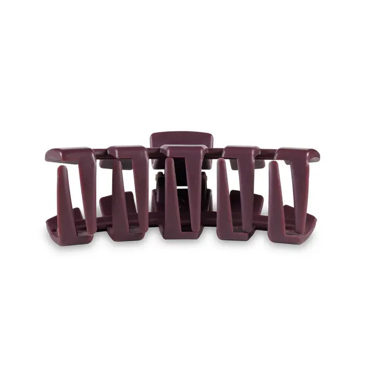 Teleties - Classic Hair Clip - Burgundy Bliss - Medium