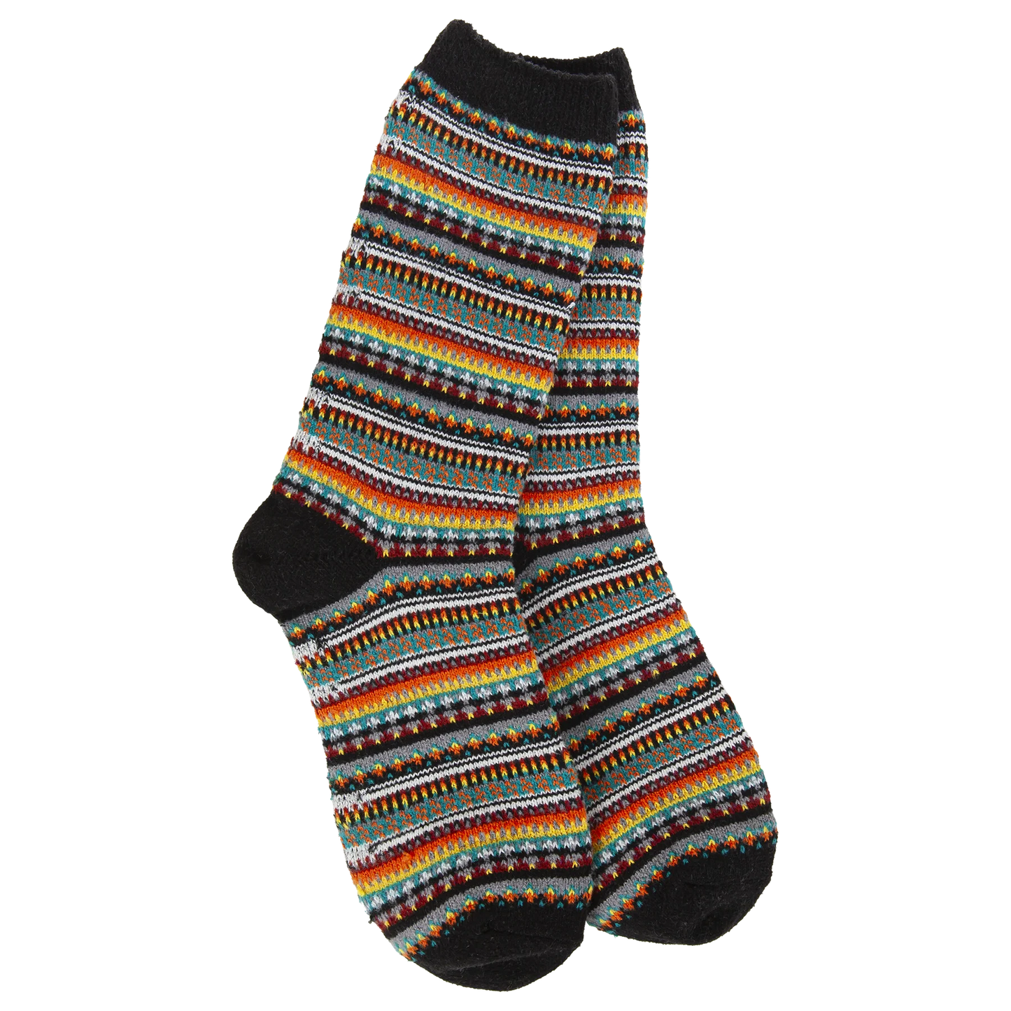 World's Softest Socks - Weekend Boho - Black Stripe - Findlay Rowe Designs