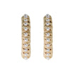 St. Armands - Statement Hoop Earrings - Natural Studded Pearl Raffia - Findlay Rowe Designs