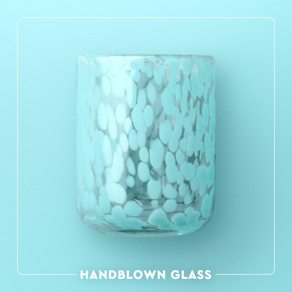 Swig -  Cherry Pop - Handblown Glass - 17oz - Findlay Rowe Designs