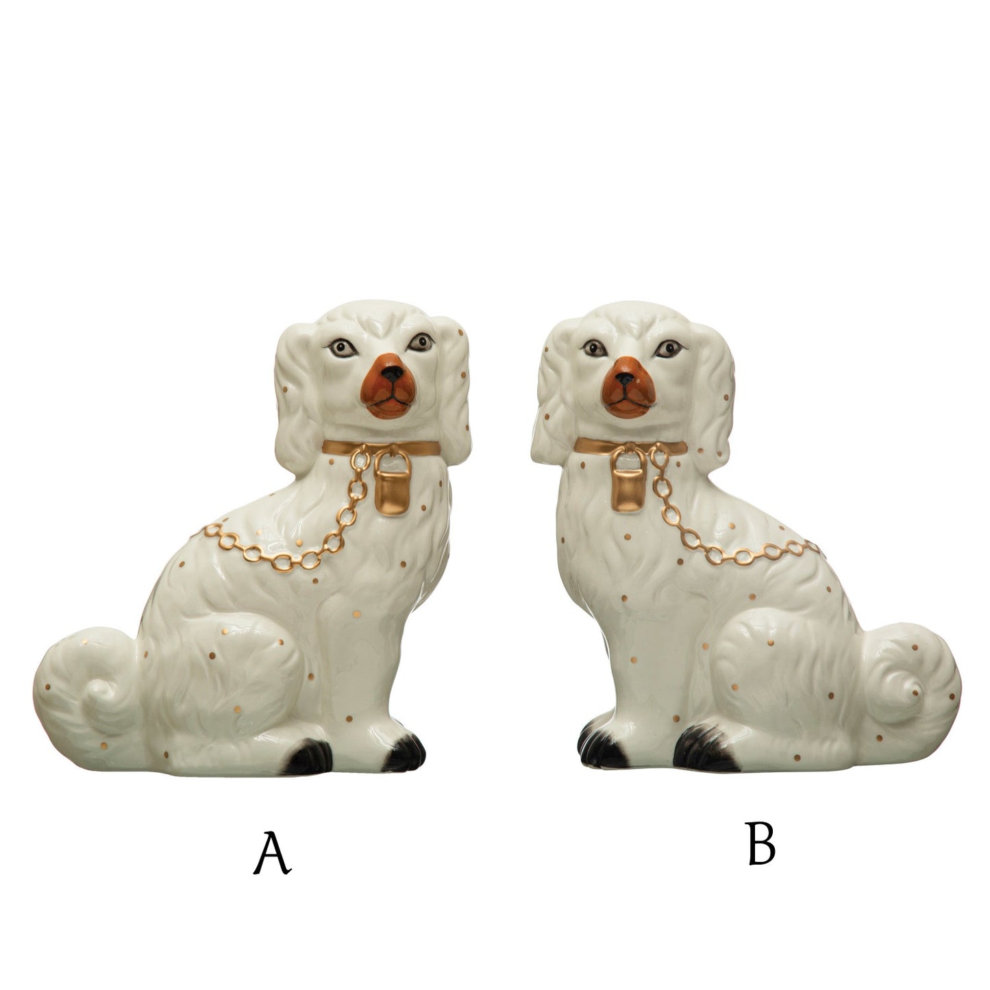 Staffordshire Dog Sculpture - Assorted - Findlay Rowe Designs